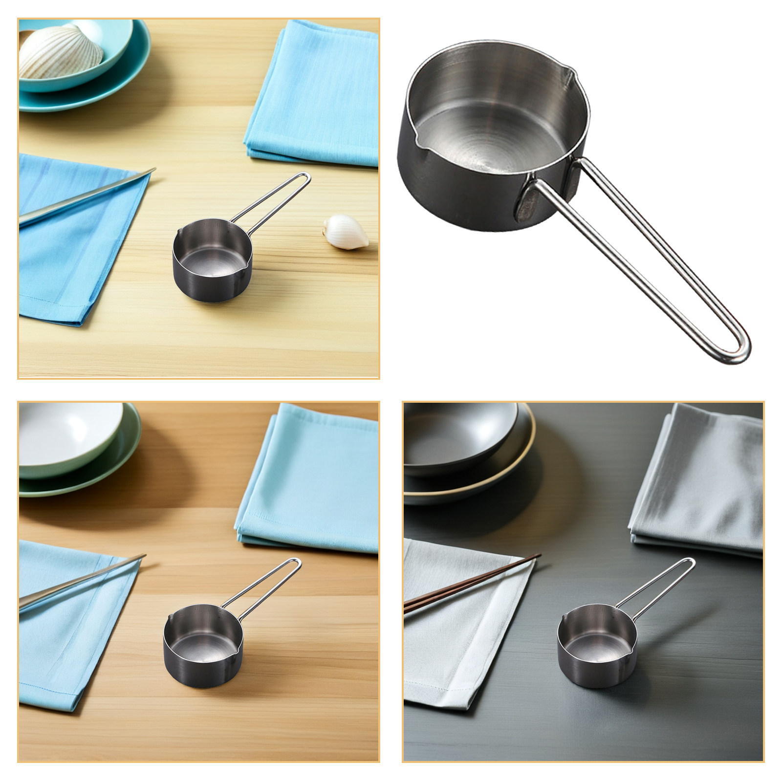 Colher medidora de aço inoxidá - Coffee Tea Sugar avaliação e preço