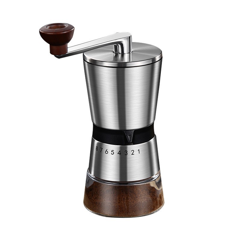 Casa ajustável portátil ferram - Burr Hand Grinder avaliação e preço