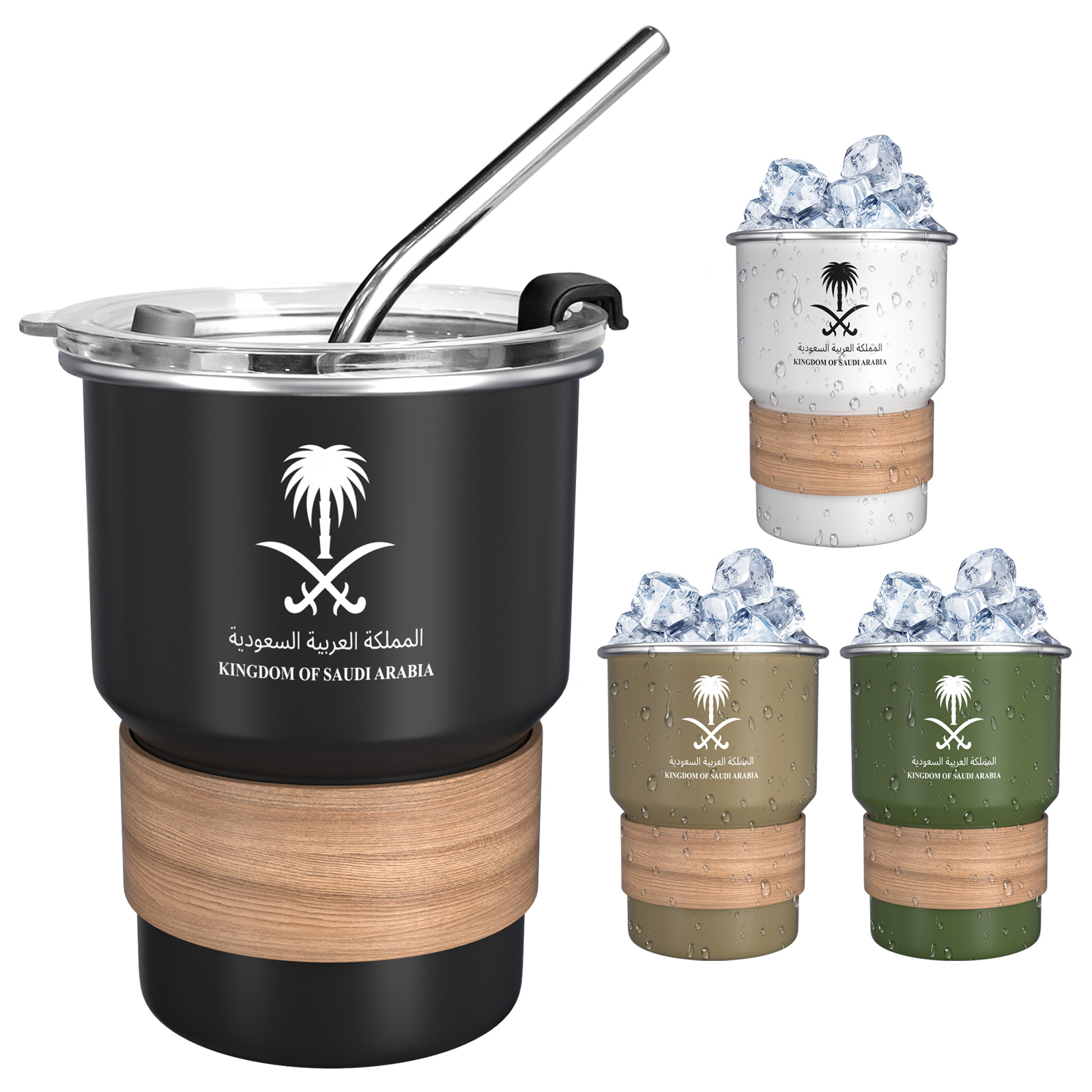 500ml emblema nacional da aráb - Coffee Tea Name avaliação e preço