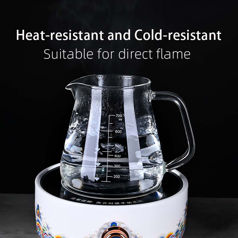 Novo alto borosilicato 700ml v - Xbloom Coffee Tea avaliação e preço